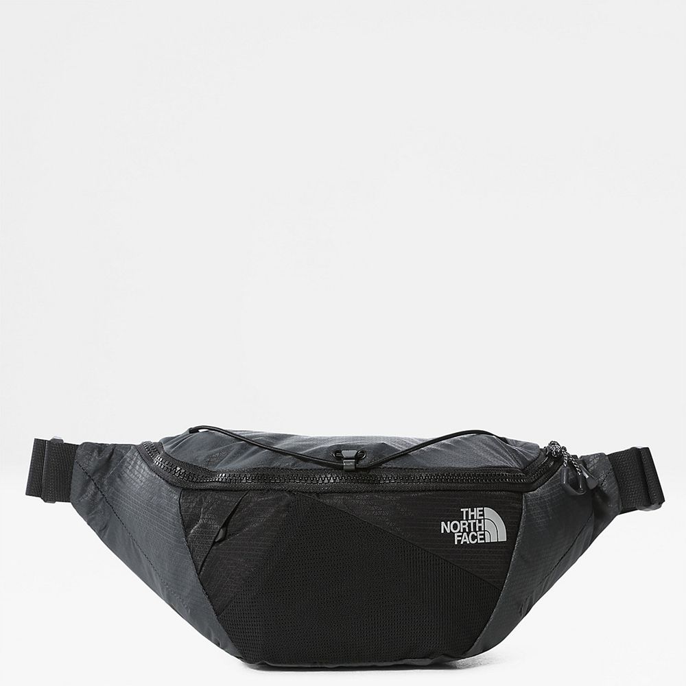 The North Face Bum Bag Mens Australia - The North Face Lumbnical - Small Grey / Black Hiking (BGS-81